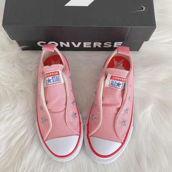 Converse Chuck Taylor Girls' Teen Slip On Sneakers - Picture 1 of 7